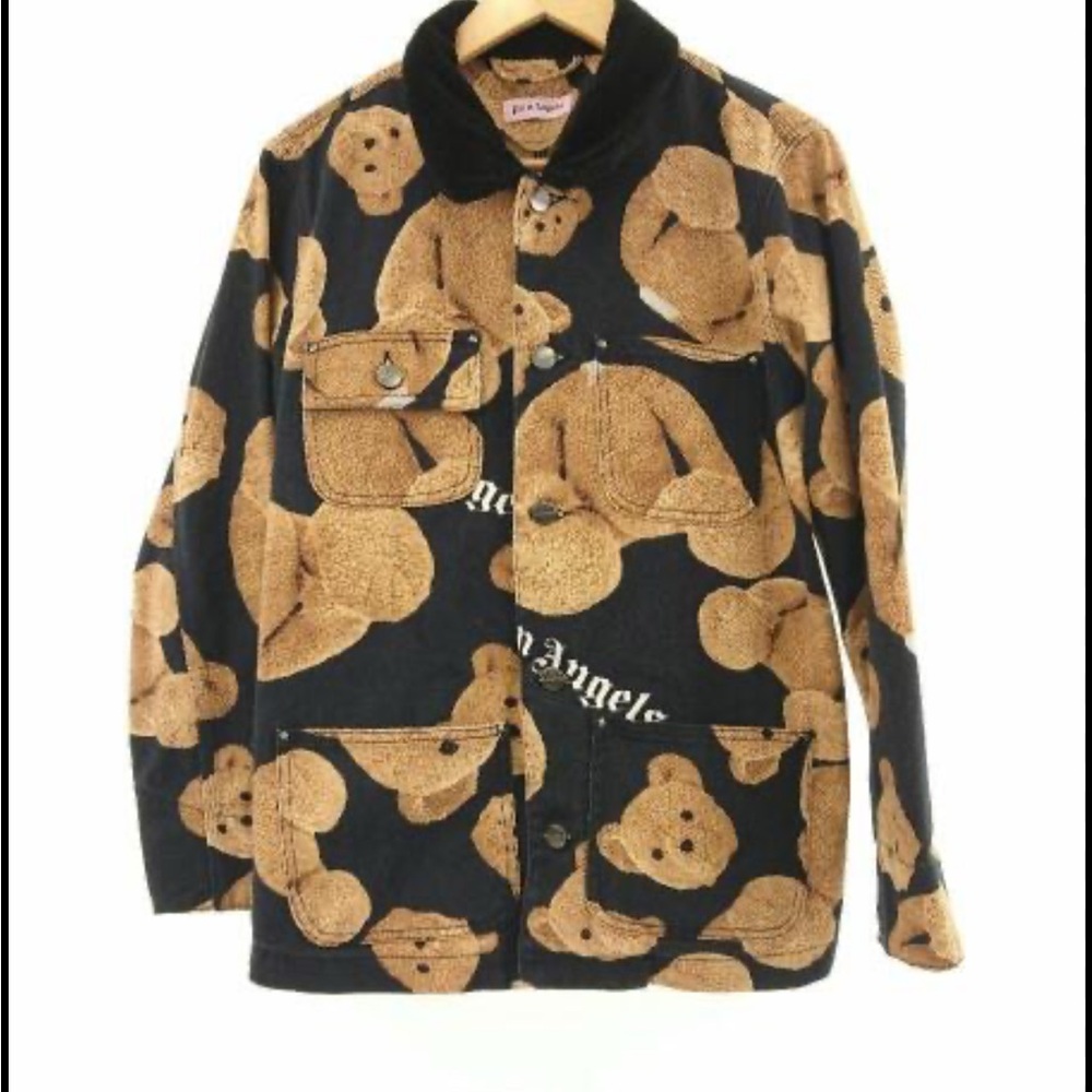 Palm Angels Teddy Bear Print Jacket